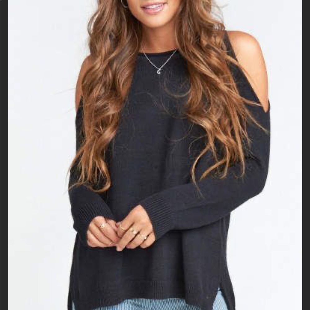 Show me your MuMu Hello Shoulder Sweater
